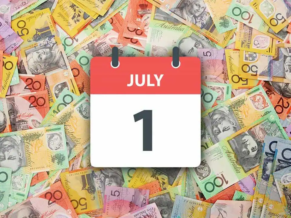1 july financial changes