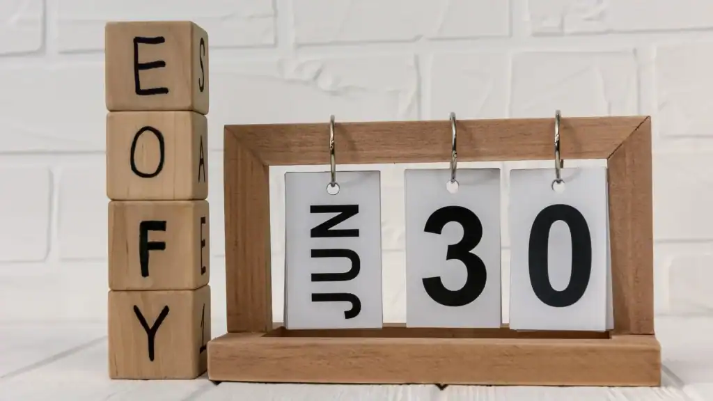 End of Financial Year